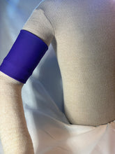 Load image into Gallery viewer, Purple Spandex Insulin Pump Arm Band-Standard