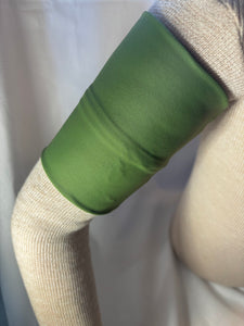 Olive Green Spandex Sensor Cover Arm Band