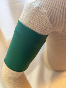 Hunter Green Spandex Sensor Cover Arm Band