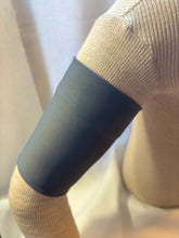 Load image into Gallery viewer, Dark Gray Spandex Sensor Cover Arm Band