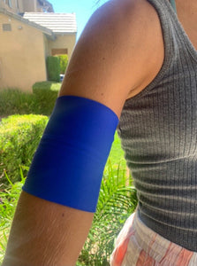 Royal Blue Spandex Sensor Cover Arm Band