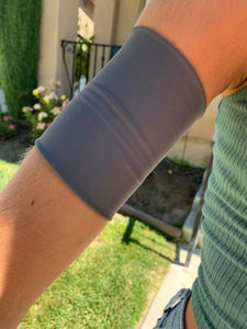 Dark Gray Insulin Pump Arm Band-Standard